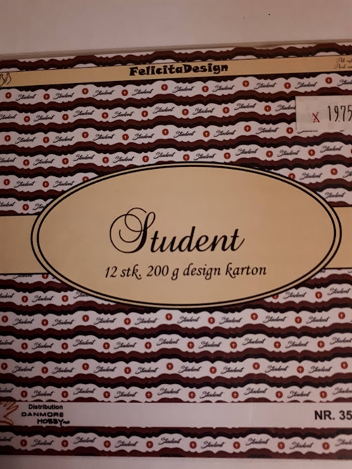 Felicita Design Student 12 stk 13,5x13,5cm 200g